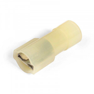 Разъем плоский полностью изолированный -мама РПИ-М(н) 6.0-(6.3) серия ПРОФИ, Разъем плоский полностью изолированный «мама» в нейлоновом корпусе