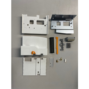 Корпус модуля DF750-HT-002-11, Корпус модуля ввода / вывода, (без электронных компонентов) интерфейс RJ-45, светодиоды, 16 разрядный силовой модуль, тип монтажа: DIN35