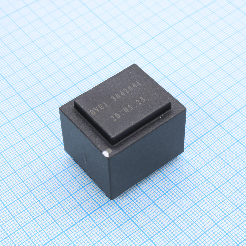 Изображение товара Трансформатор питания 2.6ВА 230В на 9В 289мА KSP-BVEI3042041