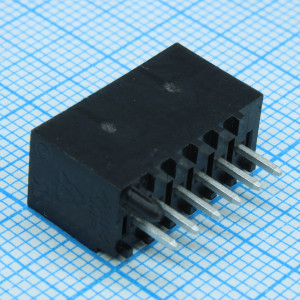 2-644486-6, Зажим на провод 6 контактов