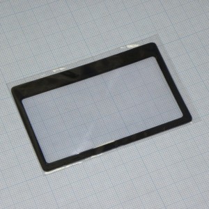 Линза х 3 Орбита АМ-808, плоская линза 0.5мм*85мм*54мм