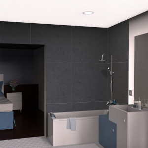 Светильник Elementary Downlight круг 5,5W 450lm 4000K 185-250V IP54 95*45 монтаж белый LED 1/40 999420205