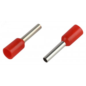 Наконечник-гильза с изолированным фланцем (упаковка 50 шт.) NO-225-84 НШвИ 1,0-8 Б0063387