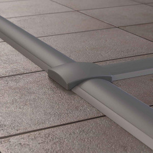 Кабель-канал напольный 50х12 L2000 пластик CSP-F G сер. 01032