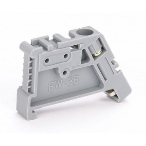 Ограничитель ФК102-01 на DIN-рейку 1 винт пластик. 32057DEK