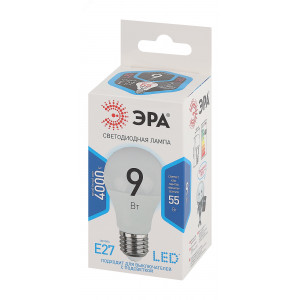Лампа светодиодная A60-9W-840-E27 грушевидная 720лм Б0032247