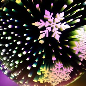 Светодиодная новогодняя фигура ENGDS-15 Снежинки 6 LED Б0051951