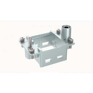 Контактная вставка DF6B-UA, Держатель контактных вставок, Size 6B, для 2 вставок, A - B, цинковый сплав