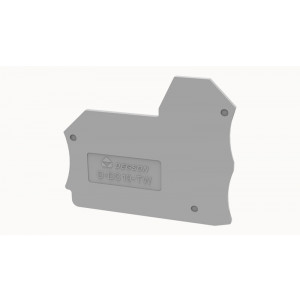 Боковая крышка D-DC10-TW-01P-11-00Z(H), Крышка боковая, для клемм DC10..., цвет: серый