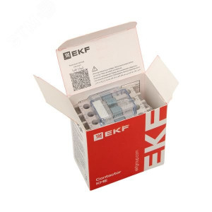 Контактор КМЭ малогабаритный 9А 220В 1NC PROxima ctr-s-9-220-nc