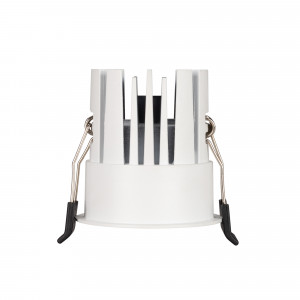 Светильник MS-ATLAS-BUILT-R58-10W Warm3000 (BK-BK, 35 deg, 230V) 035464, Встраиваемый светильник даунлайт. Мощность 10 Вт, св. поток 865 лм, 87 лм/Вт, теплый 3000 K, CRI>90, UGR<16, угол 35°, напряжение питания 230 В. Черный круглый корпус из алюминия, степень защиты IP20. Размер: диаметр 58 мм, высота 68 мм. Монтаж встраиваем