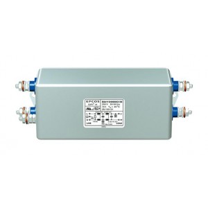 B84113H0000G120, Фильтр линии питания двухпроводный 50Гц/60Гц 20A 250В резьбовая шпилька фланцевое крепление