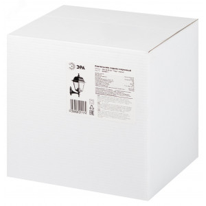 НБУ 04-60-001 черный Светильник садово-парковый Леда настенный четырехгранный черный Е27 (8/96) Б0048111