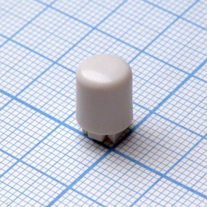 Колпачок A21 белый, SWT-81-7 (D=9, H=12)