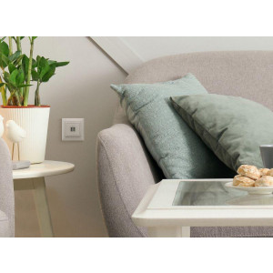 VALENA Розетка двойная USB слоновая кость 774170