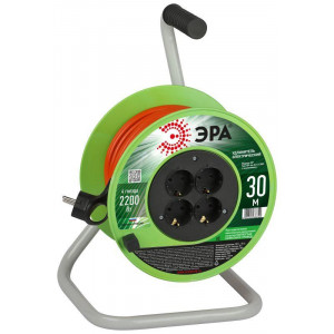 Удлинитель на катушке 4х30м с заземл. RP-4e-3х1.0-30m ПВС 3х1 Б0056099