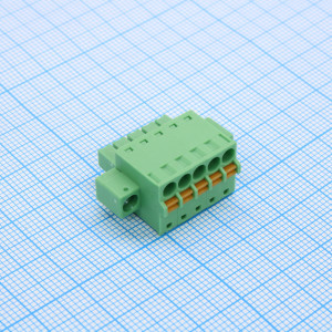 15EDGKDM-3.5-05P-14-00A(H), Разъемный клеммный блок, Серия 15EDGKDM-3.5 5 контактов