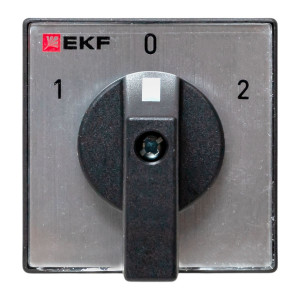 Переключатель кулачковый ПК-1-42 10А 2P -1-0-2- IP65 EKF