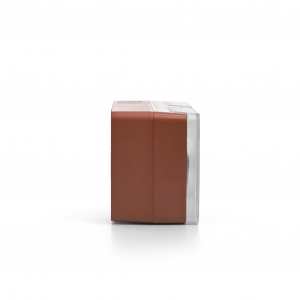 AtlasDesign PROFI IP54 О/У РОЗЕТКА двойная с з/к со шторками 16А, ТЕРРАКОТОВЫЙ ATN547026