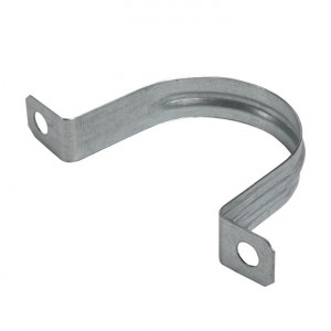 Скоба металлическая двухлапковая d48-50 мм (50 шт) PROxima sm-2-48-50