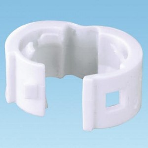 PCBANDWH-Q, Маркировочные наклейки и втулки для проводов Patch Cord Color Band - White
