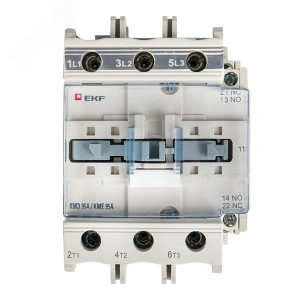 Контактор КМЭ 95А кат. 380В AC 1НО+1НЗ ctr-s-95-380