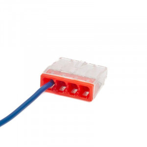 СМК 2273-204, Строительно-монтажная клемма на 4 контакта, до 400В, сечение проводников 0.5-2.5мм2