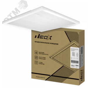 Светильник светодиодный ДВО-02 4540-ПРИЗМА 45Вт 230В 4000К 4500лм 100лм/Вт 595х595х19 универс. панель 4690612037646