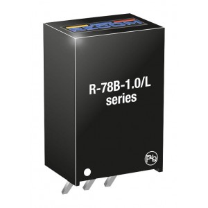 R-78B12-1.0, Преобразователь DC/DC на печатную плату 32В на входе 1-канальный 12В 1A 3-Pin SIP туба