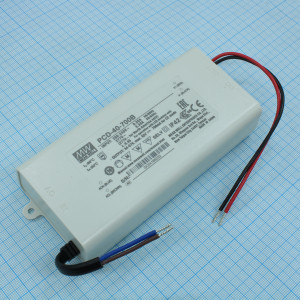 PCD-40-700B, AC/DC драйвер электропитания светодиодов, 39.9Вт