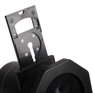 LED проектор, 12 сменных слайдов, цвет RGBW, 12В 601-262