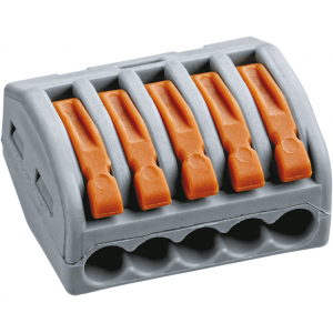 Клемма монтажная NTC-R-5 с рычагом (уп.50шт) 71291