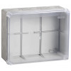 Коробка расп. КМ41276 о/п 240х195х90мм прозр. кр. IP55 UKO10-240-195-090-K51-55