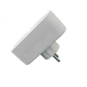 Разветвитель 2-м с заземл. 16А 250В IP20 полипропилен бел. TKL-S2Z-C01