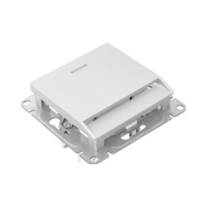 Механизм выключателя, карточный, с подсветкой, алюминий Эпика EKF UP1-SWA-card