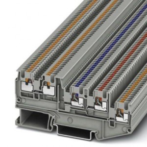 3244520, Клеммные колодки для DIN-рейки Sens/Act Term Block 26-14 AWG, Push-In