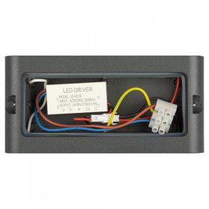 Светильник светодиодный WL41 GR 10Вт 3500К для интерьера/фасадов IP54 сер. Б0054418