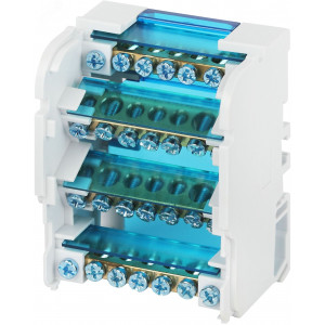 NO-224-15 Шины на DIN-рейку в корпусе (кросс-модуль) ШНК 4х7 3L+PEN (74/1554) Б0043933