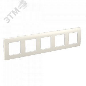 Рамка на 2+2+2+2+2 модуля (пятиместная), белая, RAL9010 75015W