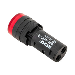 Матрица светодиодная AD16-16HS красн. 230В AC PROxima ledm-ad16-16-r, Лампа сигнальная d16-230V кр светодиодная