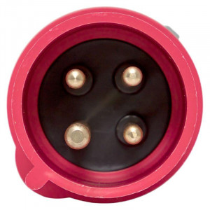 Вилка переносная 024 3Р+РЕ 32А 380В IP44 EKF PROXIMA