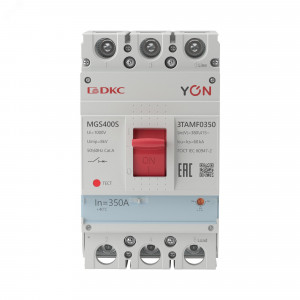 Выключатель автоматический MGS400 3P 280-350A 60kA YON MGS400S-3TAMF0350