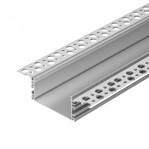 Профиль FANTOM-W49-2000 ANOD 046430, Алюминиевый встраиваемый профиль для светодиодных лент и линеек. Габаритные размеры (LхWхH): 2000х98,6х27.1 мм. Ширина площадки для ленты 45,8 мм. Экраны, заглушки и другие аксессуары приобретаются отдельно. Цена за 1 метр.