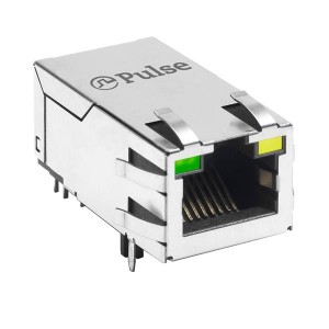 JXR1-0015NL, Модульные соединители / соединители Ethernet 100Base-TX NonPoE 1-Port RJ45 THT PIP