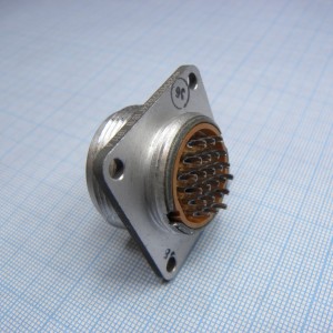 2РМТ27Б24Г1В1В, Соединитель  цилиндрический низкочастотный негерметичный