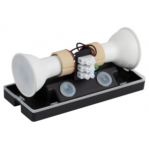Декоративная подсветка WL38 BK MR16/GU10 (2 шт.), черный, для интерьера, фасадов зданий Б0054410
