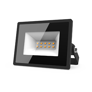Прожектор светодиодный LED 10W 670lm IP65 3000К черный 1/60 613527110