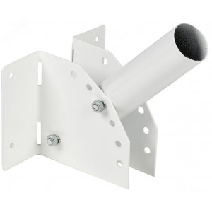 Кронштейн КР-3М D=48 L=250 монтаж. лента рег. угол белый LDKU0D-CR-48-0250-23-K01