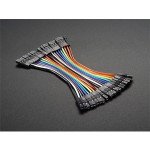 1951, Принадлежности Adafruit  Premium Female/Female Jumper Wires - 20 x 3 (75mm)
