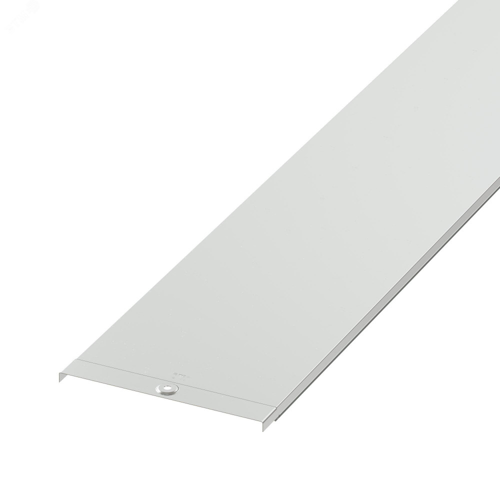 Изображение товара Крышка на лоток с заземлением 150мм, длина 3000мм, сталь, оцинкована